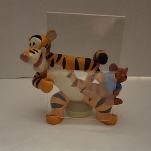 Tigger and Roo 4x6 Peek A Boo Frame - Orange and Blue